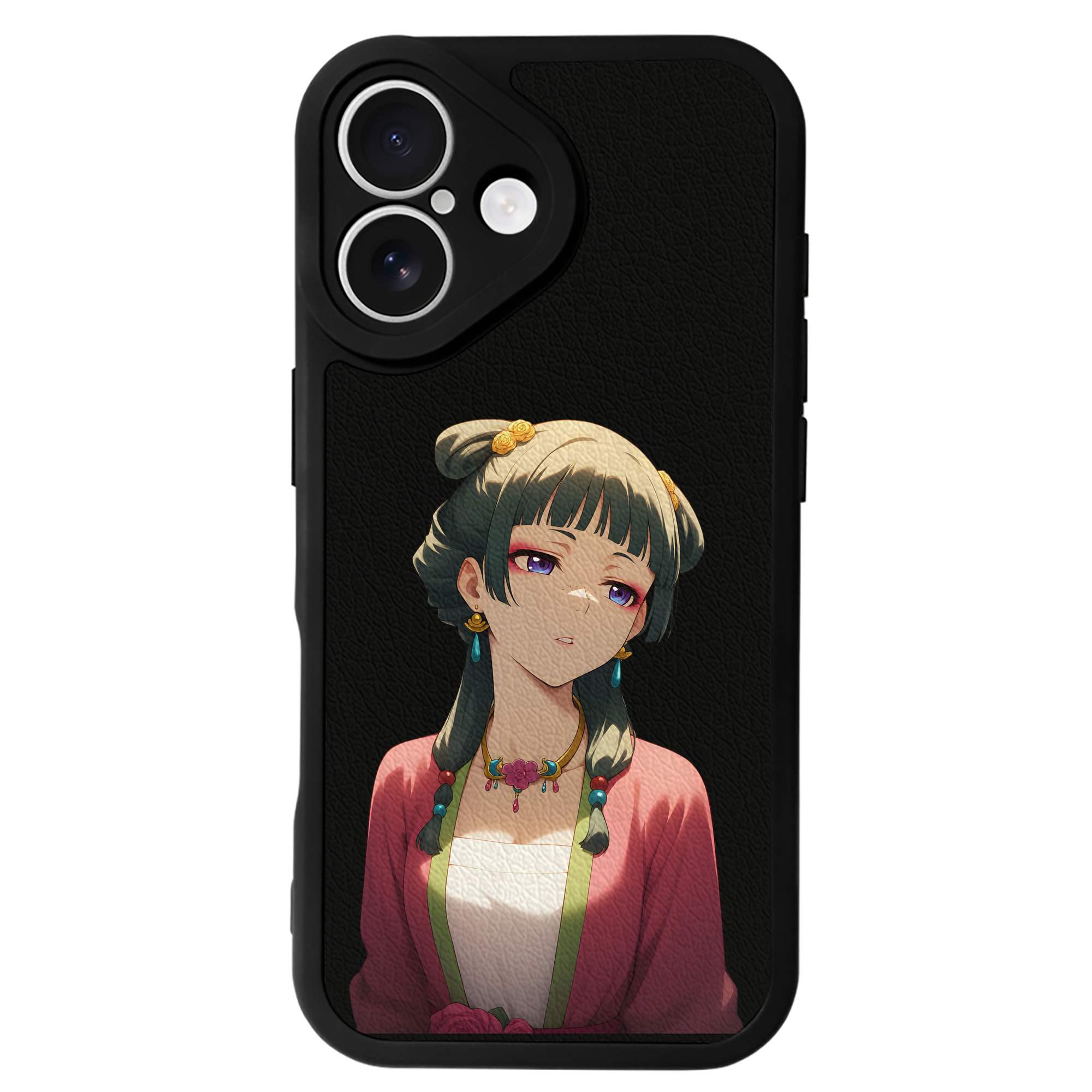 薬屋のひとりごと The Apothecary Diaries 【iPhone 16シリーズ対応】シリコンスマホケース（レザー調） 材質：シリコン